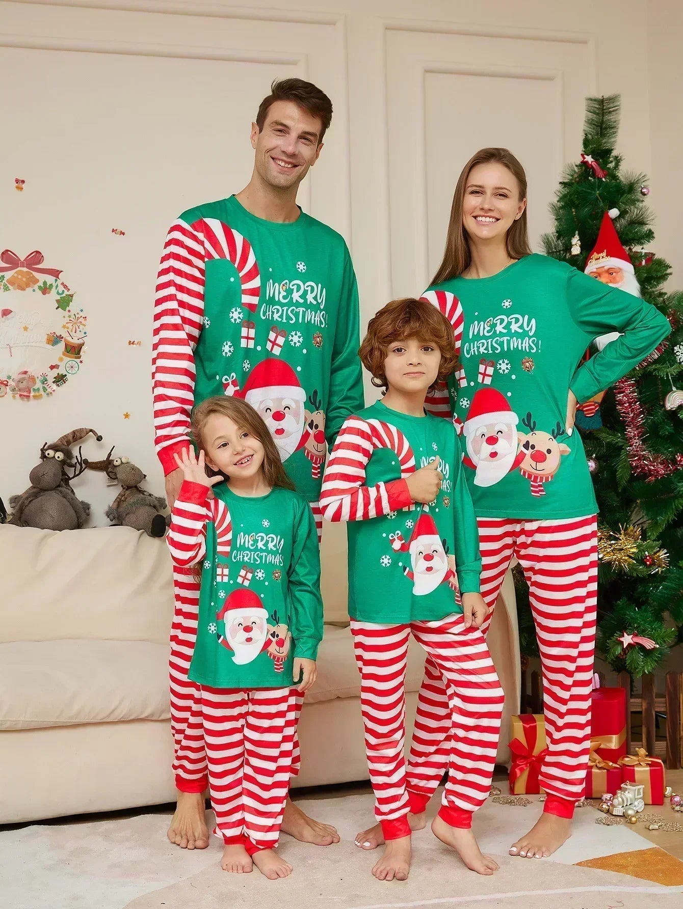 Festive Family Christmas Pajamas