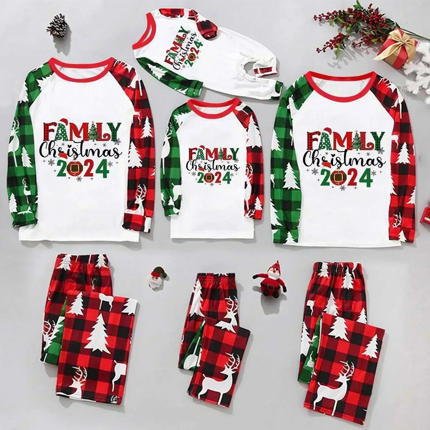 Festive Family Pajama Party Set