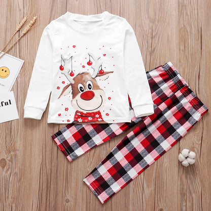 Merry Deer Family Pajamas Set