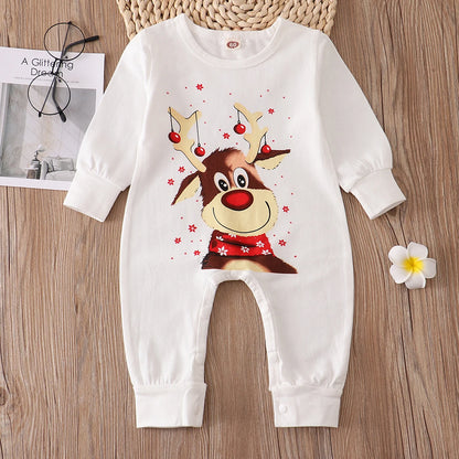 Merry Deer Family Pajamas Set