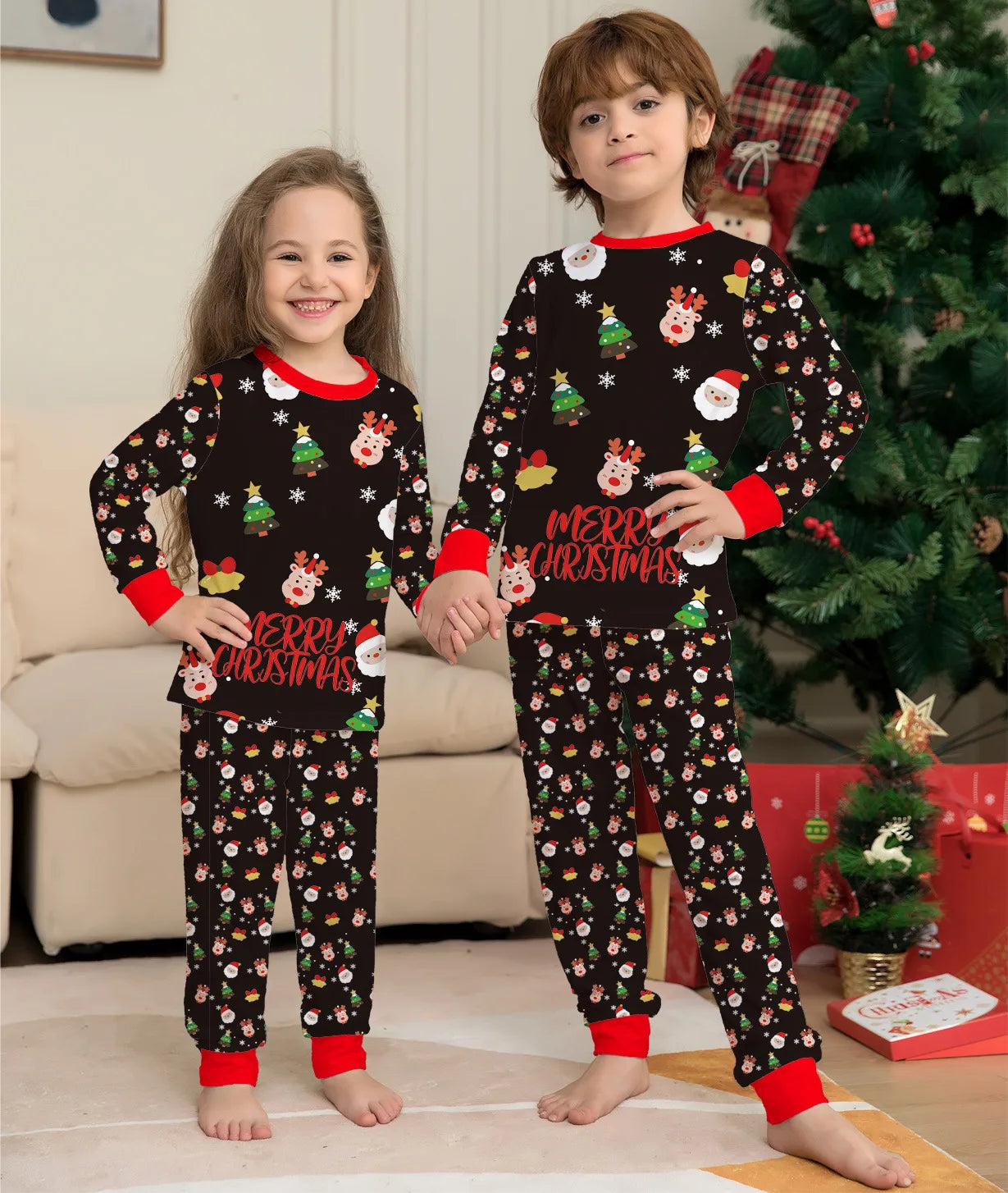 Festive Family Christmas Pajama Sets
