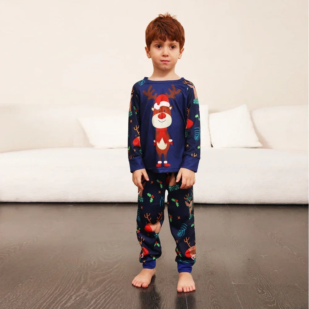 Festive Family Matching Pajamas Set